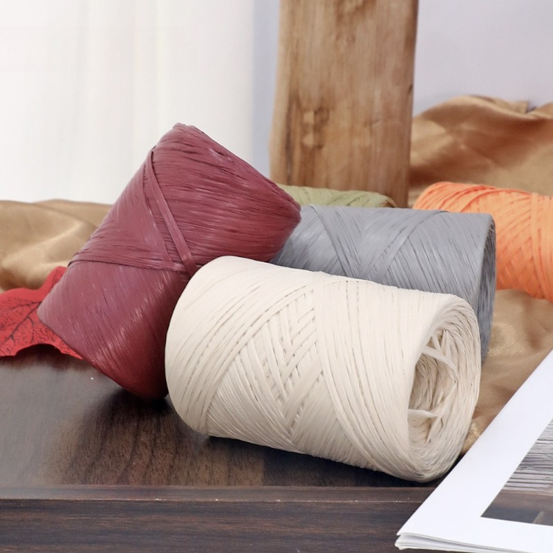 ไหมถักราฟเฟีย, ด้ายถักโครเชต์ผ - Crochet Bag Raffia บทวิจารณ์และราคา