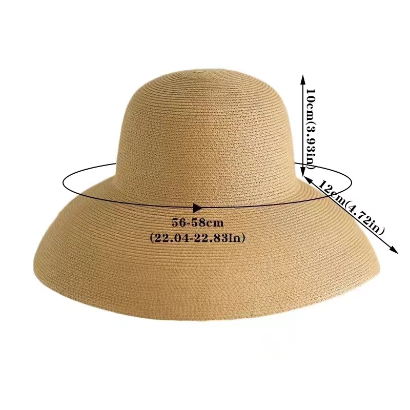 หมวกฟางปีกกว้างสำหรับฤดูร้อน ห - Hat Floppy Wide บทวิจารณ์และราคา