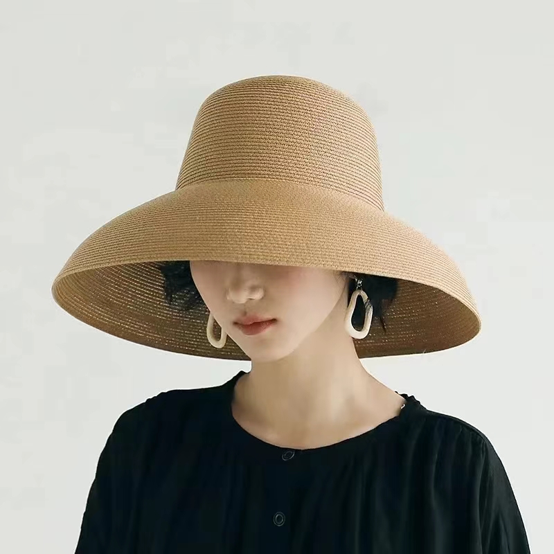 หมวกฟางปีกกว้างสำหรับฤดูร้อน ห - Hat Floppy Wide บทวิจารณ์และราคา