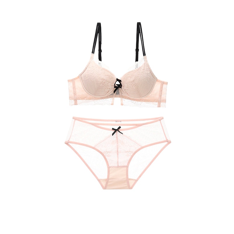 ชุดชั้นในลูกไม้หวานสไตล์สาวหวา - Bralette Triangle Set บทวิจารณ์และราคา